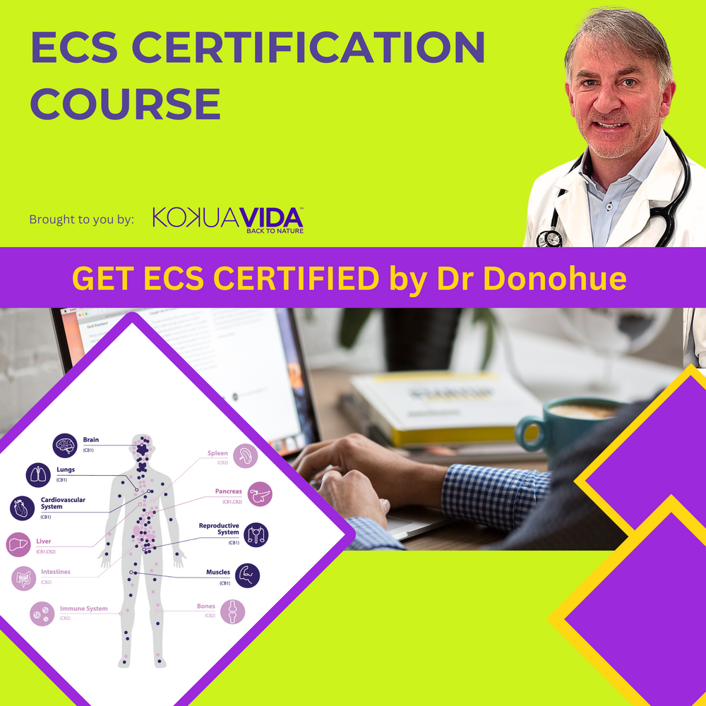 ECS COURSE:  Get Certified and become an expert in Endocannabinoid System Therapy